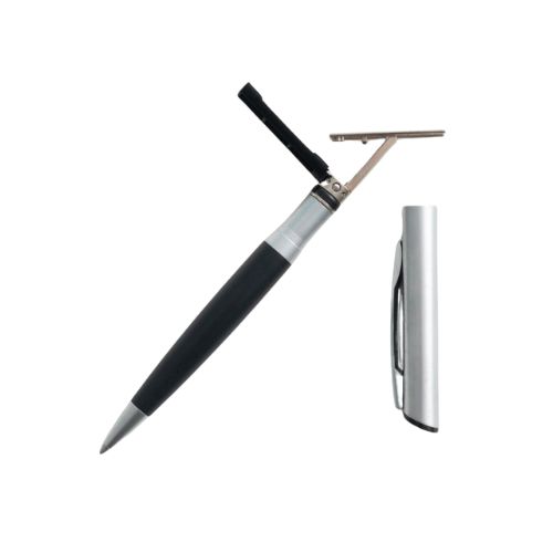 CANETA CARIMBO DIAGONAL COLOR  NYKON PRETA