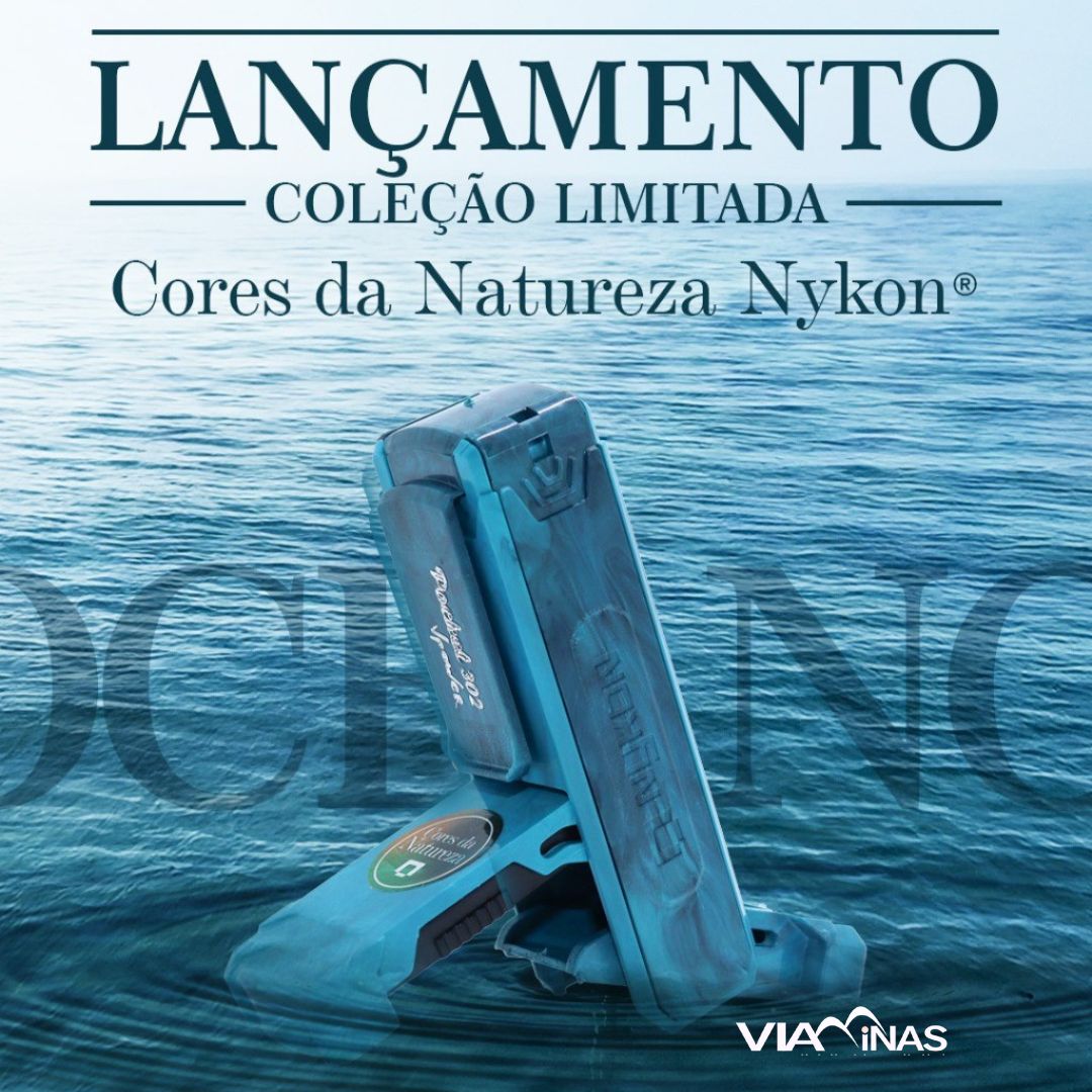 POCKET NYKON V POWER 302 AZUL OCEANO 14X38MM