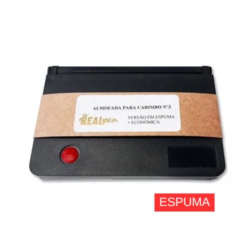 ALMOFADA ESPUMA VERMELHO N3 REALPEN 70X105MM