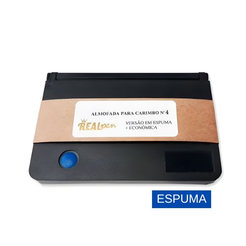 ALMOFADA ESPUMA AZUL N4 REALPEN 95X165MM