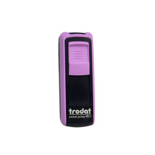 TRODAT POCKET PRINTY 9511 PASTEL VIOLETA E 14X38MM