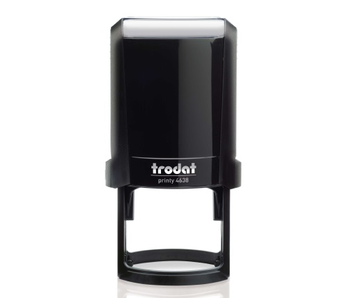 TRODAT PRINTY 4638 PRETO REDONDO 38MM TRODAT PRINTY 4638 PRETO REDONDO 38MM